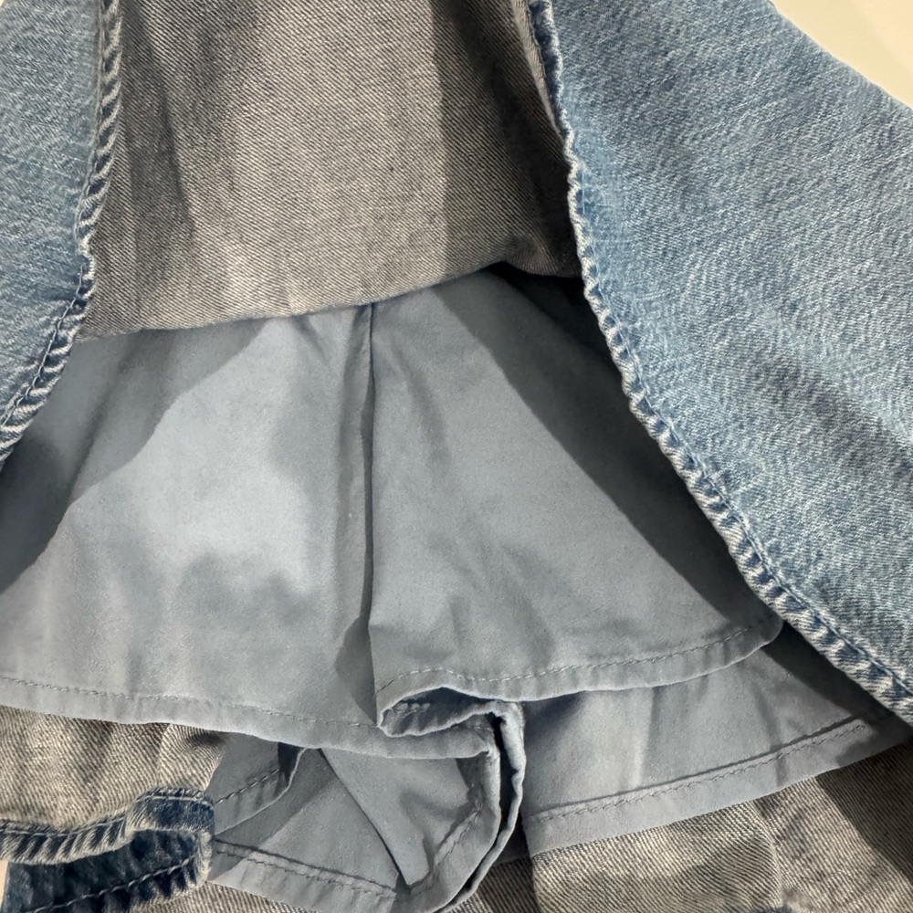 Hollister Light Blue Denim Mini Dress - Picture 5 of 6